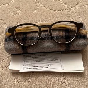 Jins Unisex Clear Airframe Eyeglasses Frame. New. Japan edition